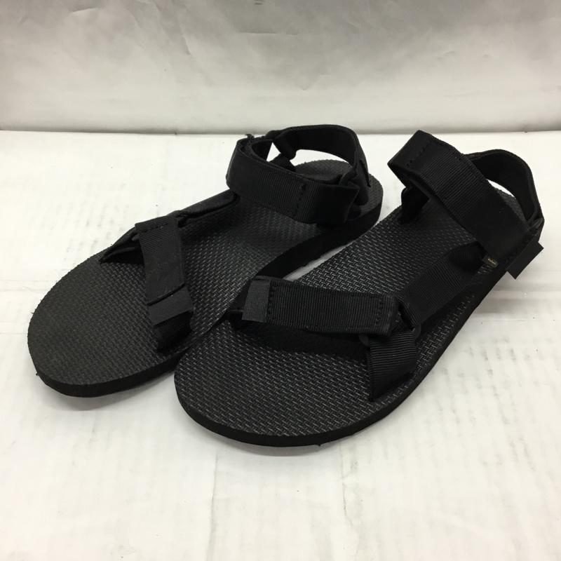 テバ Teva サンダル サンダル 1004010 ORIGINAL UNIVERSAL URBAN スポーツサンダル 27cm 27.0cm ロゴ、文字 黒 / ブラック / black メンズ USED 古着 中古 10106534