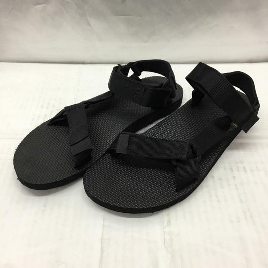 テバ Teva サンダル サンダル 1004010 ORIGINAL UNIVERSAL URBAN スポーツサンダル 27cm 27.0cm ロゴ、文字 黒 / ブラック / black メンズ USED 古着 中古 10106534