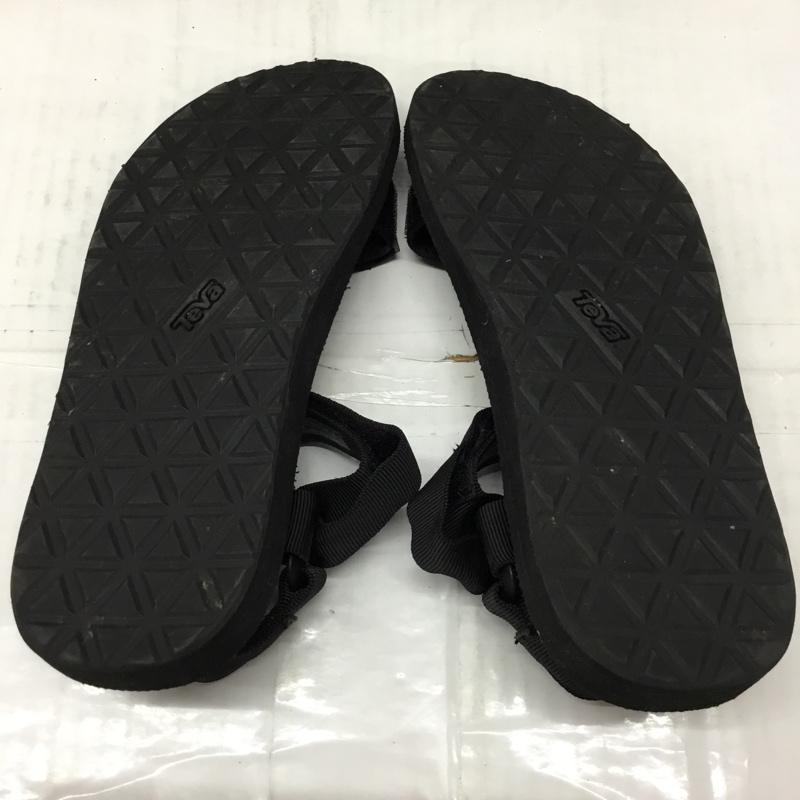 テバ Teva サンダル サンダル 1004010 ORIGINAL UNIVERSAL URBAN スポーツサンダル 27cm 27.0cm ロゴ、文字 黒 / ブラック / black メンズ USED 古着 中古 10106534