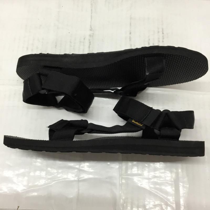 テバ Teva サンダル サンダル 1004010 ORIGINAL UNIVERSAL URBAN スポーツサンダル 27cm 27.0cm ロゴ、文字 黒 / ブラック / black メンズ USED 古着 中古 10106534