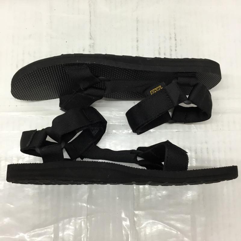テバ Teva サンダル サンダル 1004010 ORIGINAL UNIVERSAL URBAN スポーツサンダル 27cm 27.0cm ロゴ、文字 黒 / ブラック / black メンズ USED 古着 中古 10106534