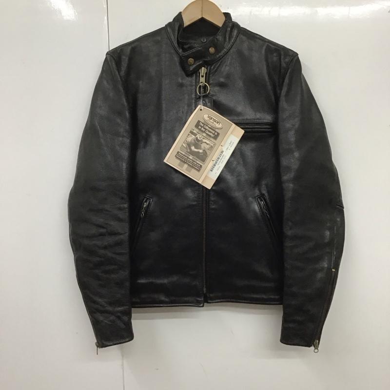 ヴァンソン VANSON ジャケット、上着 ジャンパー、ブルゾン 34 無地 黒 / ブラック / black メンズ USED 古着 中古 10106779