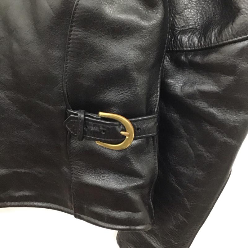 ヴァンソン VANSON ジャケット、上着 ジャンパー、ブルゾン 34 無地 黒 / ブラック / black メンズ USED 古着 中古 10106779