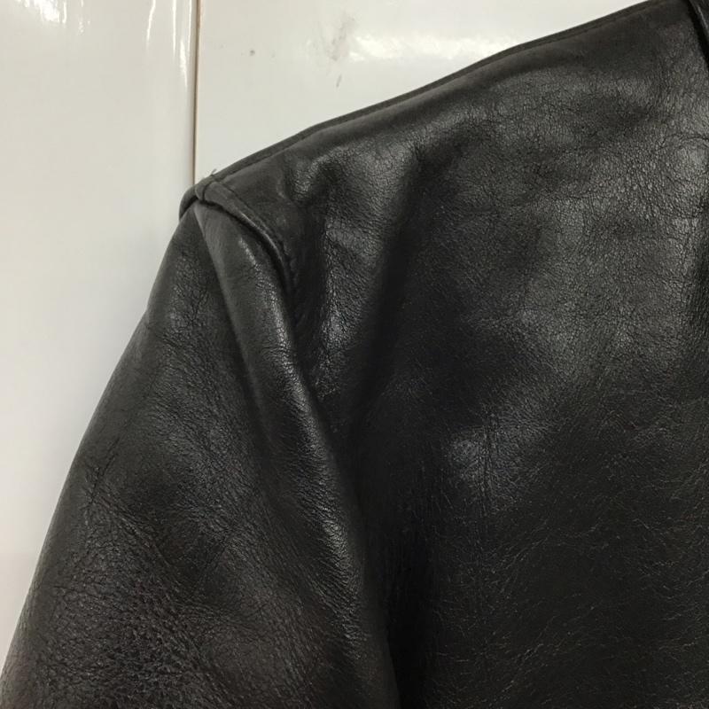 ヴァンソン VANSON ジャケット、上着 ジャンパー、ブルゾン 34 無地 黒 / ブラック / black メンズ USED 古着 中古 10106779