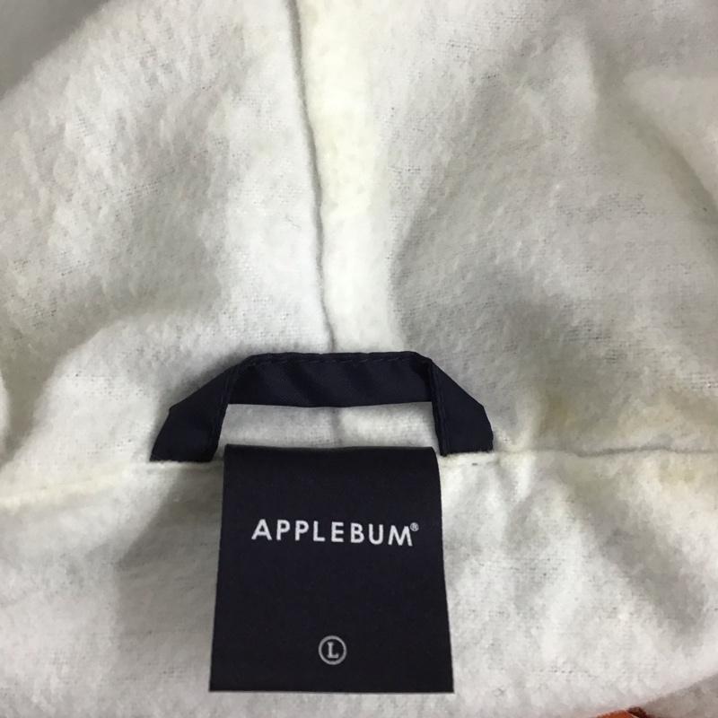 アップルバム APPLEBUM ジャケット、上着 ジャンパー、ブルゾン Logo Anorak Parka ハーフジップ プルオーバー L ロゴ、文字 紺 / ネイビー / navy X 橙 / オレンジ / orange メンズ USED 古着 中古 10106780