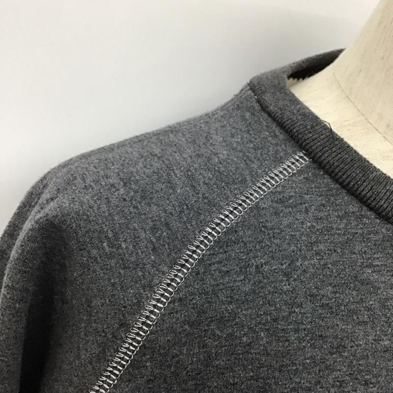 インヴェル IMVER トレーナー 長袖 FS-IMV001 ボンデッド トレーナー M 無地 灰 / グレー / gray メンズ USED 古着 中古 10106783