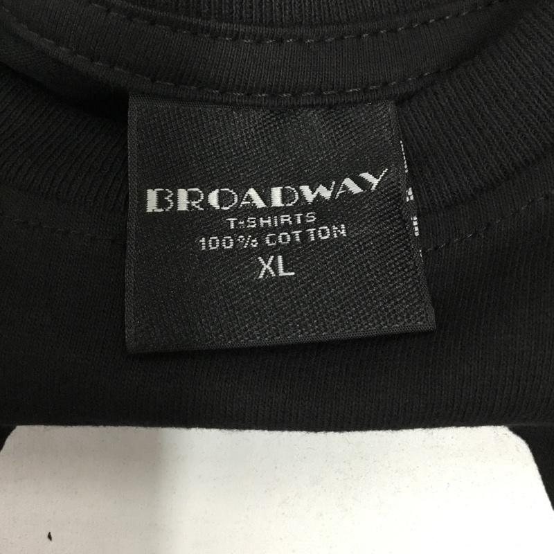 古着 USED Tシャツ 半袖 半袖カットソー プリントTシャツ クルーネックカットソー バンドTシャツ XL ロゴ、文字 黒 / ブラック / black メンズ USED 古着 中古 10106943