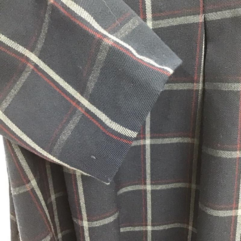 ダズリン dazzlin ワンピース ミニスカート 021440303701 七分袖 S チェック 紺 / ネイビー / navy X 灰 / グレー / gray X 赤 / レッド / red レディース USED 古着 中古 10106956