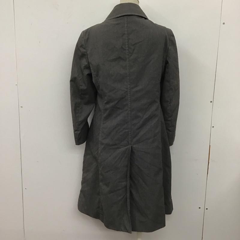 バーバリーズ BURBERRYS コート コート一般 ステンカラーコート 無地 灰 / グレー / gray レディース USED 古着 中古 10107396