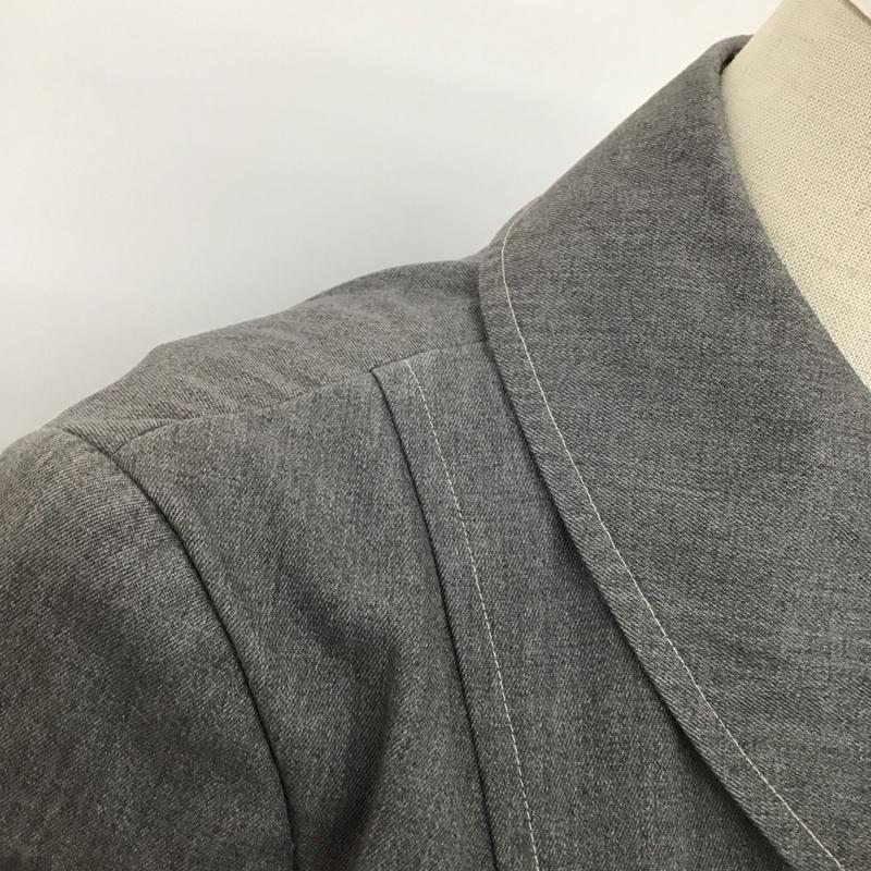 バーバリーズ BURBERRYS コート コート一般 ステンカラーコート 無地 灰 / グレー / gray レディース USED 古着 中古 10107396