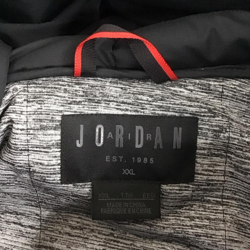エアジョーダン AIR JORDAN ジャケット、上着 ジャンパー、ブルゾン 886442-010 PRKAHDJORDANAEROLOFT ジップアップジャケット ダウンジャケット アウター XXL 無地 黒 / ブラック / black メンズ USED 古着 中古 10107741