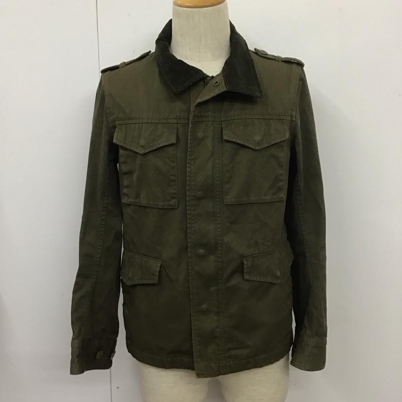 グリーンレーベルリラクシング green label relaxing ジャケット、上着 ジャケット、ブレザー ジップアップジャケット ジャンパー ジャケット カジュアルジャケット アウター S 無地 カーキ / カーキ / khaki メンズ USED 古着 中古 10108038