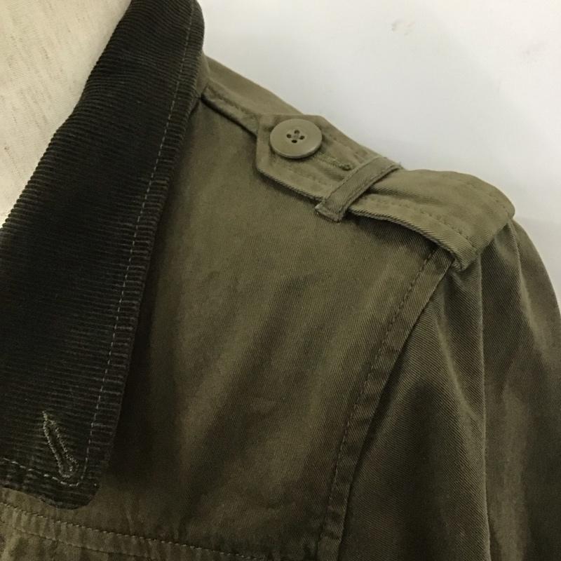 グリーンレーベルリラクシング green label relaxing ジャケット、上着 ジャケット、ブレザー ジップアップジャケット ジャンパー ジャケット カジュアルジャケット アウター S 無地 カーキ / カーキ / khaki メンズ USED 古着 中古 10108038