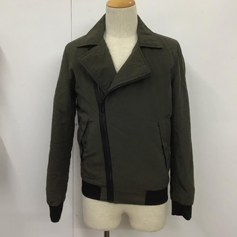 ザラメン ZARA MAN ジャケット、上着 ジャンパー、ブルゾン ジップアップジャケット ライダースジャケット カジュアルジャケット アウター S 無地 カーキ / カーキ / khaki メンズ USED 古着 中古 10108043
