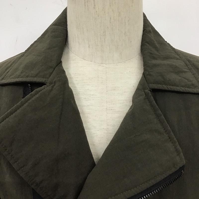 ザラメン ZARA MAN ジャケット、上着 ジャンパー、ブルゾン ジップアップジャケット ライダースジャケット カジュアルジャケット アウター S 無地 カーキ / カーキ / khaki メンズ USED 古着 中古 10108043