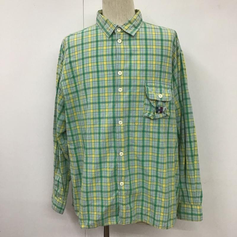 ナイジェルケーボン Nigel Cabourn シャツ、ブラウス 長袖 旧タグ L チェック マルチカラー / マルチカラー / multicolor メンズ USED 古着 中古 10108066