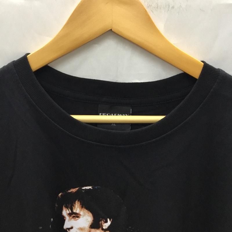 古着 USED Tシャツ 半袖 半袖カットソー プリントTシャツ クルーネックカットソー バンドTシャツ XL プリント 黒 / ブラック / black メンズ USED 古着 中古 10108362