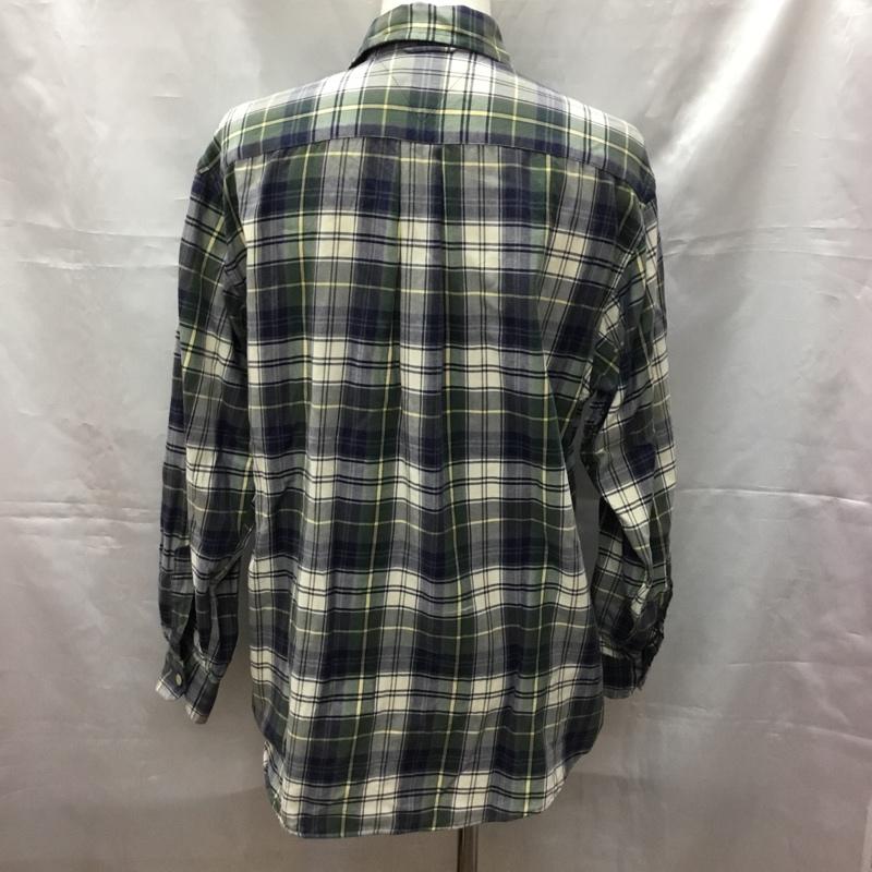 トミーヒルフィガー TOMMY HILFIGER シャツ、ブラウス 長袖 長袖シャツ カラーシャツ ポケットシャツ 長袖カットソー チェックシャツ S メンズ USED 古着 中古 10108519
