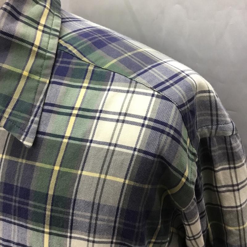 トミーヒルフィガー TOMMY HILFIGER シャツ、ブラウス 長袖 長袖シャツ カラーシャツ ポケットシャツ 長袖カットソー チェックシャツ S メンズ USED 古着 中古 10108519