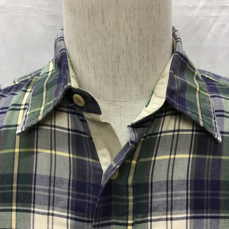 トミーヒルフィガー TOMMY HILFIGER シャツ、ブラウス 長袖 長袖シャツ カラーシャツ ポケットシャツ 長袖カットソー チェックシャツ S メンズ USED 古着 中古 10108519