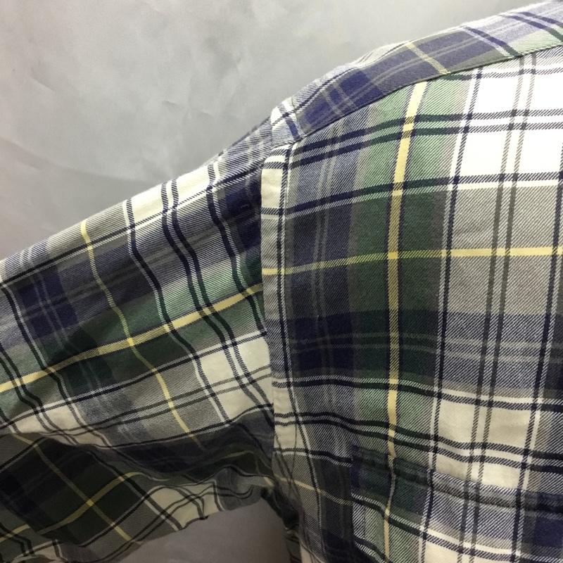 トミーヒルフィガー TOMMY HILFIGER シャツ、ブラウス 長袖 長袖シャツ カラーシャツ ポケットシャツ 長袖カットソー チェックシャツ S メンズ USED 古着 中古 10108519