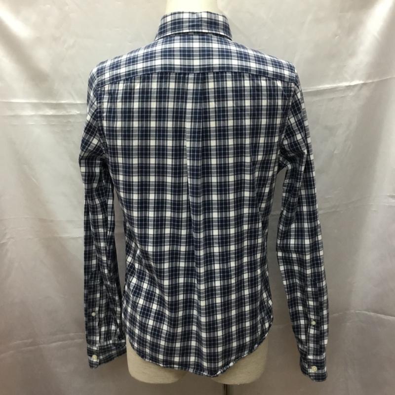 アバクロンビーアンドフィッチ ABERCROMBIE&FITCH シャツ、ブラウス 長袖 長袖シャツ カラーシャツ ポケットシャツ ボタンダウンシャツ チェックシャツ S メンズ USED 古着 中古 10108805