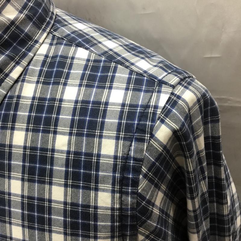 アバクロンビーアンドフィッチ ABERCROMBIE&FITCH シャツ、ブラウス 長袖 長袖シャツ カラーシャツ ポケットシャツ ボタンダウンシャツ チェックシャツ S メンズ USED 古着 中古 10108805
