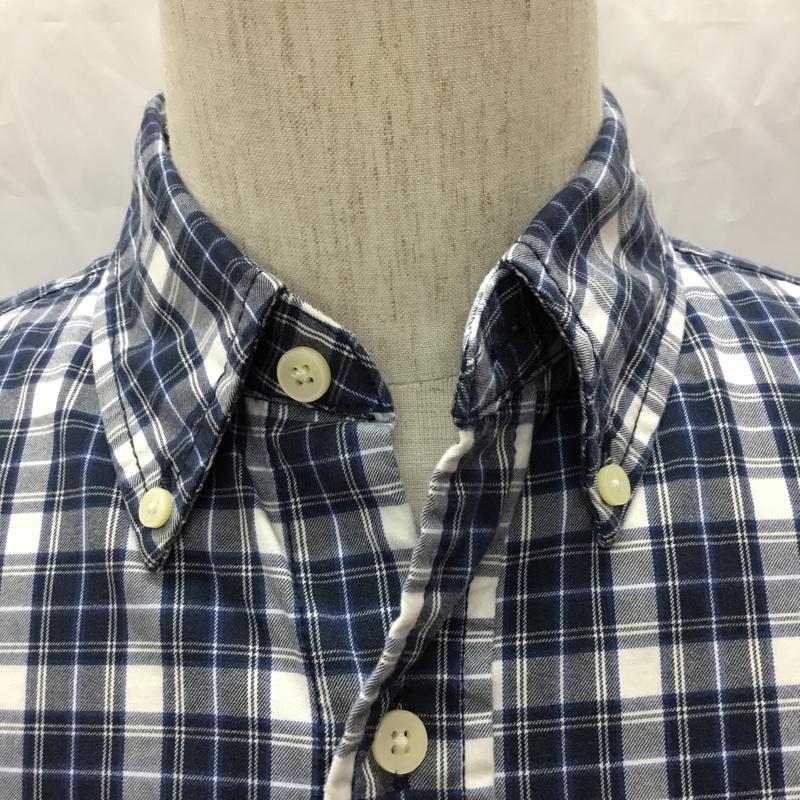 アバクロンビーアンドフィッチ ABERCROMBIE&FITCH シャツ、ブラウス 長袖 長袖シャツ カラーシャツ ポケットシャツ ボタンダウンシャツ チェックシャツ S メンズ USED 古着 中古 10108805