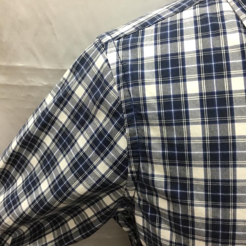 アバクロンビーアンドフィッチ ABERCROMBIE&FITCH シャツ、ブラウス 長袖 長袖シャツ カラーシャツ ポケットシャツ ボタンダウンシャツ チェックシャツ S メンズ USED 古着 中古 10108805