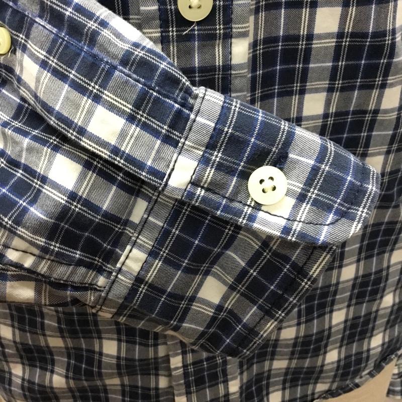 アバクロンビーアンドフィッチ ABERCROMBIE&FITCH シャツ、ブラウス 長袖 長袖シャツ カラーシャツ ポケットシャツ ボタンダウンシャツ チェックシャツ S メンズ USED 古着 中古 10108805