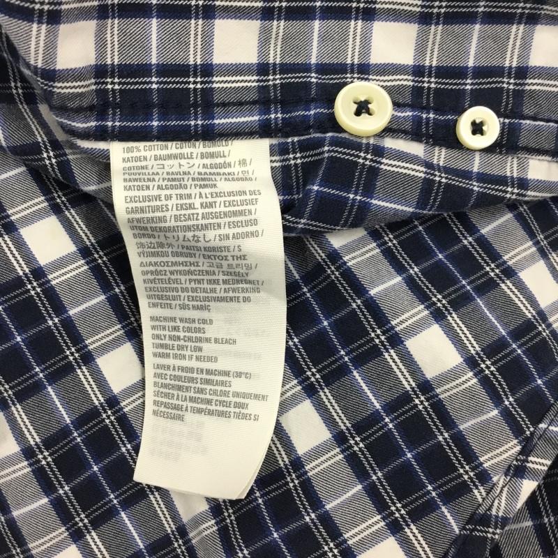 アバクロンビーアンドフィッチ ABERCROMBIE&FITCH シャツ、ブラウス 長袖 長袖シャツ カラーシャツ ポケットシャツ ボタンダウンシャツ チェックシャツ S メンズ USED 古着 中古 10108805