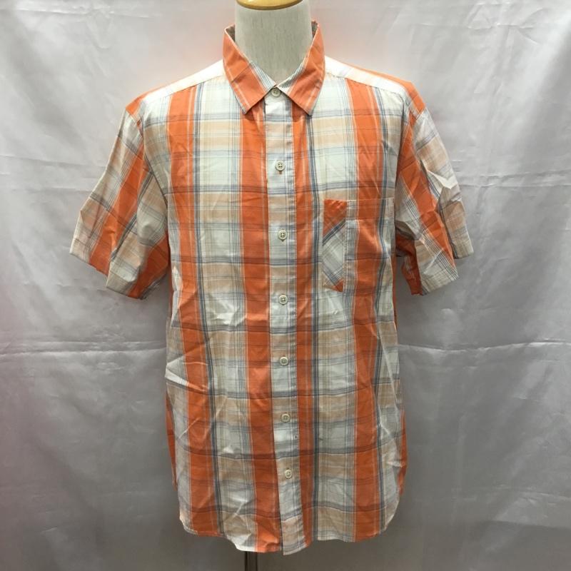 コロンビア Columbia シャツ、ブラウス 半袖 半袖シャツ カラーシャツ 半袖カットソー チェックシャツ M メンズ USED 古着 中古 10108954