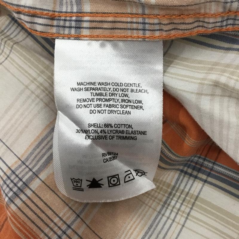 コロンビア Columbia シャツ、ブラウス 半袖 半袖シャツ カラーシャツ 半袖カットソー チェックシャツ M メンズ USED 古着 中古 10108954