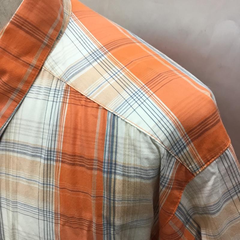 コロンビア Columbia シャツ、ブラウス 半袖 半袖シャツ カラーシャツ 半袖カットソー チェックシャツ M メンズ USED 古着 中古 10108954