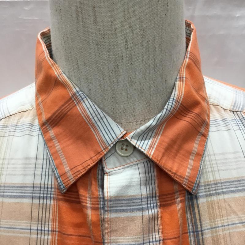 コロンビア Columbia シャツ、ブラウス 半袖 半袖シャツ カラーシャツ 半袖カットソー チェックシャツ M メンズ USED 古着 中古 10108954