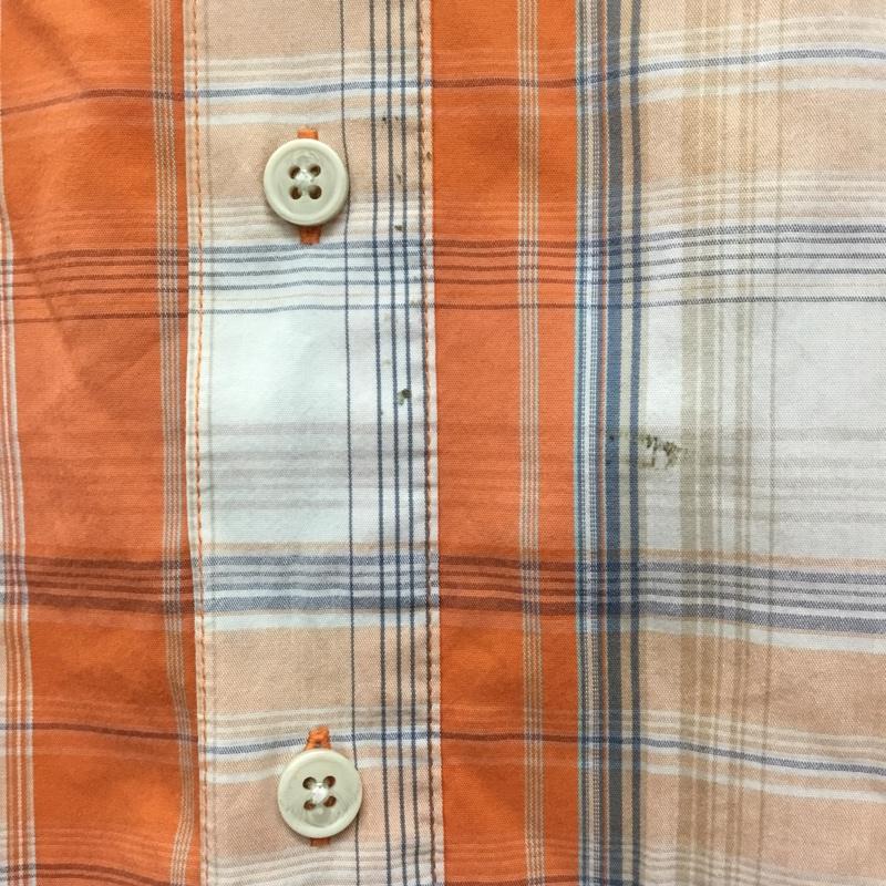 コロンビア Columbia シャツ、ブラウス 半袖 半袖シャツ カラーシャツ 半袖カットソー チェックシャツ M メンズ USED 古着 中古 10108954