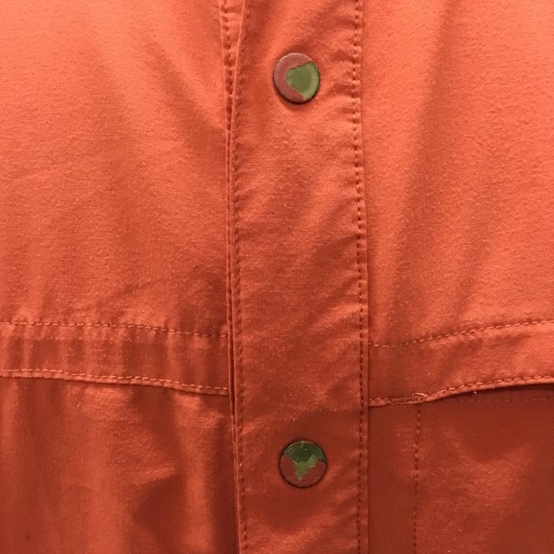 コロンビア Columbia シャツ、ブラウス 半袖 無地 橙 / オレンジ / orange メンズ USED 古着 中古 10108972