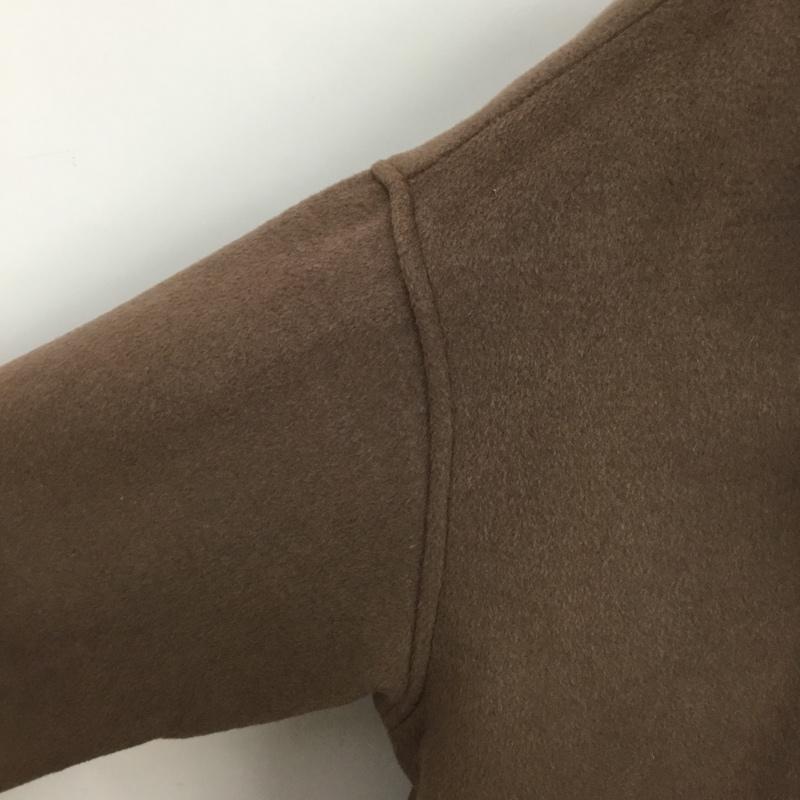 ハレ HARE コート コート一般 HA030211AD マルチWAYウールダブルコート L 無地 茶 / ブラウン / brown メンズ USED 古着 中古 10109046
