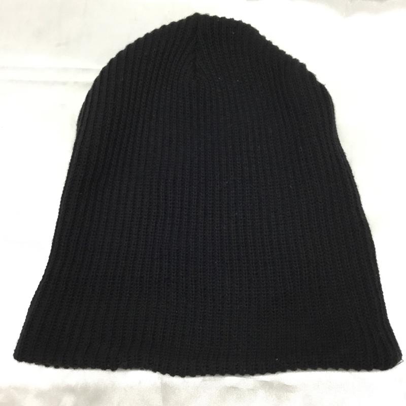 ロンハーマン Ron Herman 帽子 ニット帽 UUAVE ワンポイント 黒 / ブラック / black メンズ USED 古着 中古 10109165