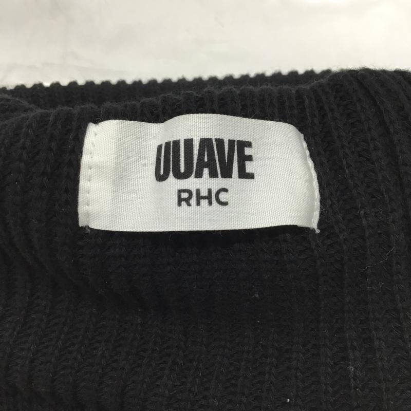 ロンハーマン Ron Herman 帽子 ニット帽 UUAVE ワンポイント 黒 / ブラック / black メンズ USED 古着 中古 10109165