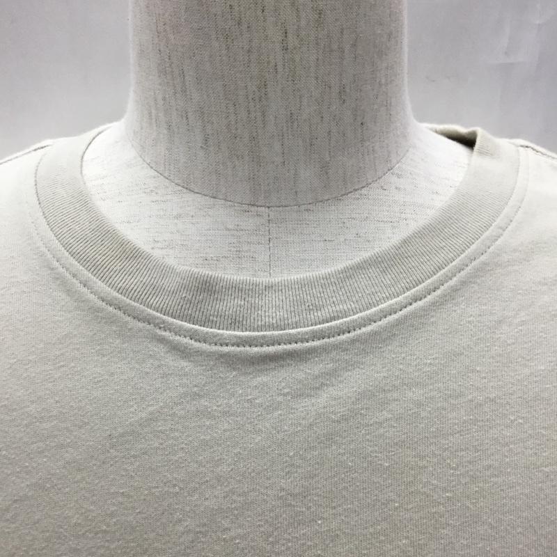 エッセンシャルズ ESSENTIALS Tシャツ 半袖 半袖カットソー プリントTシャツ クルーネックカットソー S 無地 ベージュ / ベージュ / beige メンズ USED 古着 中古 10109294
