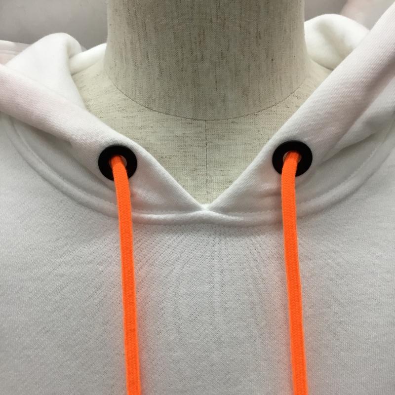 オフホワイト Off-White パーカー 長袖 aa3257-100 フットボールコレクション パーカー フーディー プルオーバー 長袖スウェット コラボ XL ロゴ、文字 白 / ホワイト / white メンズ USED 古着 中古 10109317
