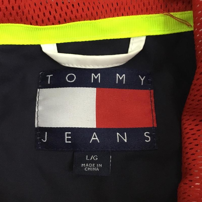 トミー ジーンズ TOMMY JEANS ジャケット、上着 ジャンパー、ブルゾン ジップアッププルオーバージャケット ナイロンジャケット カジュアルジャケット L ロゴ、文字 マルチカラー / マルチカラー / multicolor メンズ USED 古着 中古 10109452