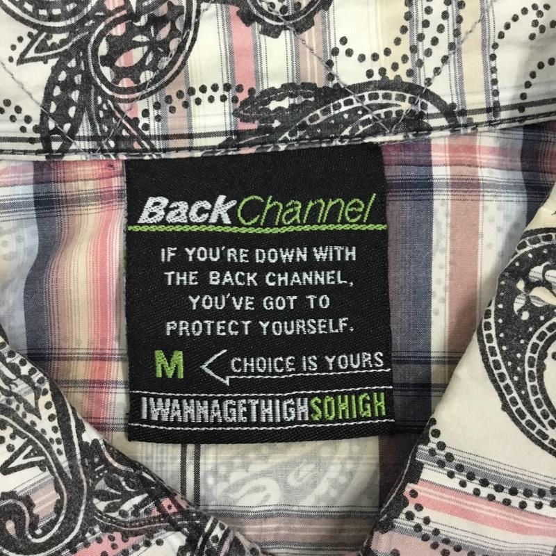 バックチャンネル Back Channel シャツ、ブラウス 半袖 コットン M メンズ USED 古着 中古 10109632
