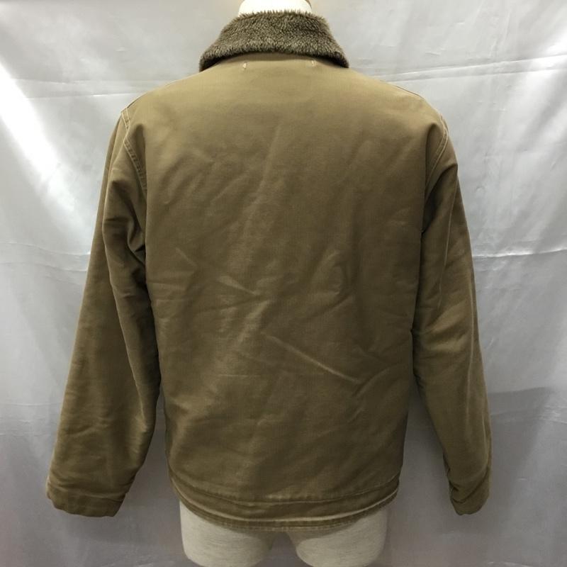 バズリクソンズ Buzz Rickson s ジャケット、上着 ジャケット、ブレザー N-1 デッキジャケット S ロゴ、文字 茶 / ブラウン / brown メンズ USED 古着 中古 10109682