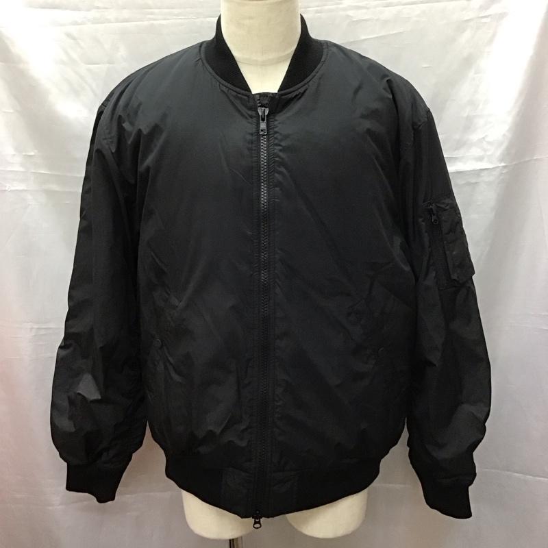 ディッキーズ Dickies ジャケット、上着 ジャケット、ブレザー 183m10kh01 DickiesxKeithHaring 中綿ボマージャケット フライトジャケット ブルゾン L 無地 黒 / ブラック /  メンズ USED 古着 中古 10113250