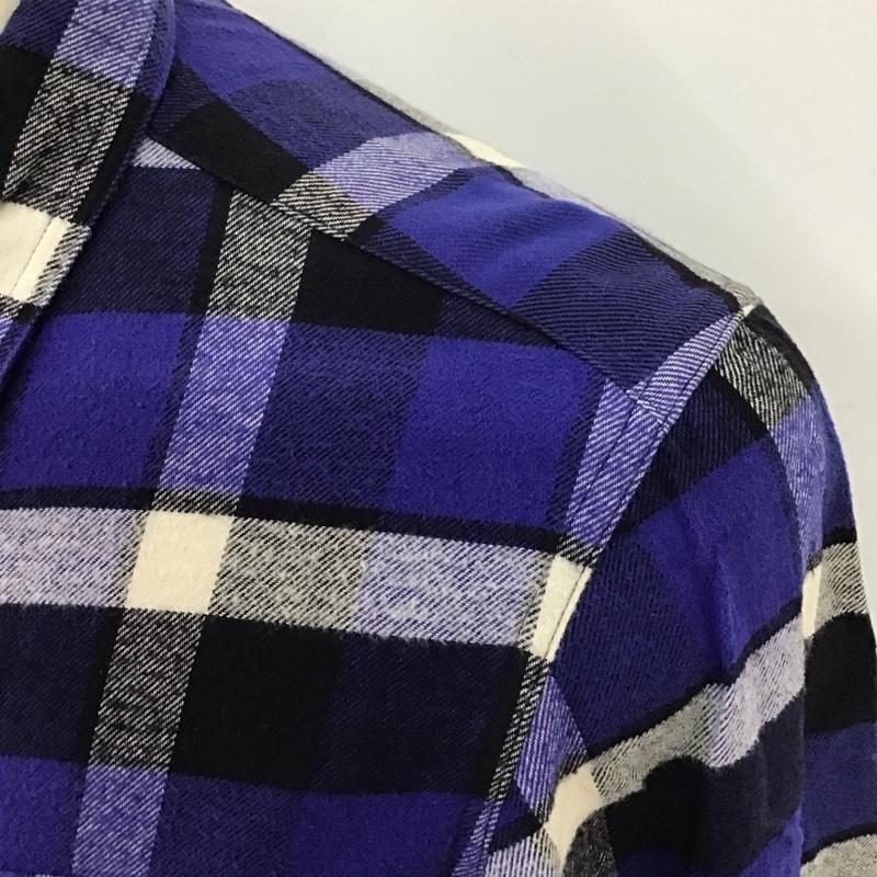 ダブルタップス WTAPS シャツ、ブラウス 長袖 長袖シャツ カラーシャツ ポケットシャツ 長袖カットソー チェックシャツ S メンズ USED 古着 中古 10114417