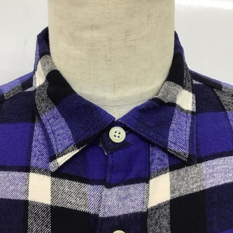 ダブルタップス WTAPS シャツ、ブラウス 長袖 長袖シャツ カラーシャツ ポケットシャツ 長袖カットソー チェックシャツ S メンズ USED 古着 中古 10114417