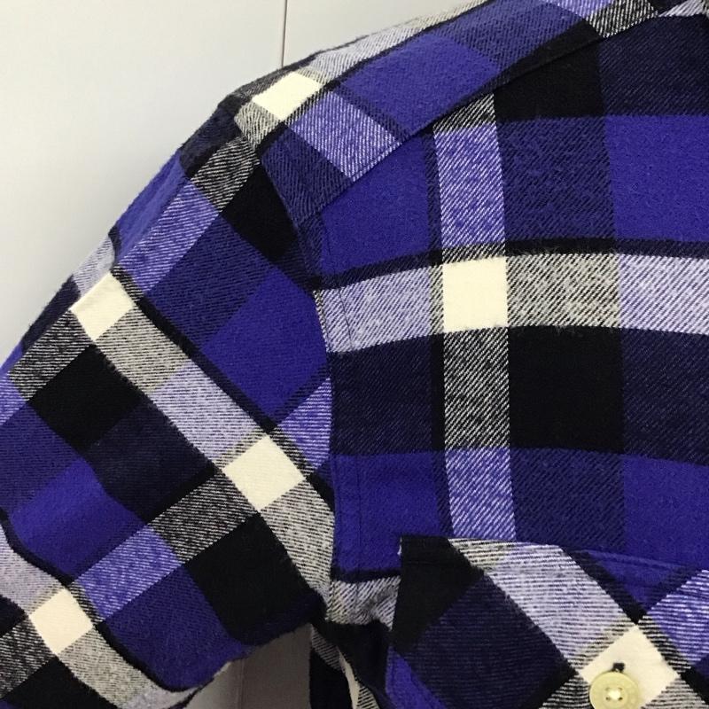 ダブルタップス WTAPS シャツ、ブラウス 長袖 長袖シャツ カラーシャツ ポケットシャツ 長袖カットソー チェックシャツ S メンズ USED 古着 中古 10114417