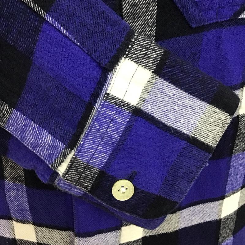 ダブルタップス WTAPS シャツ、ブラウス 長袖 長袖シャツ カラーシャツ ポケットシャツ 長袖カットソー チェックシャツ S メンズ USED 古着 中古 10114417